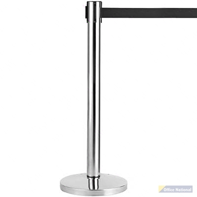 RETRACTA Q BARRIER STAND AND BELT 2 METRE CHROME