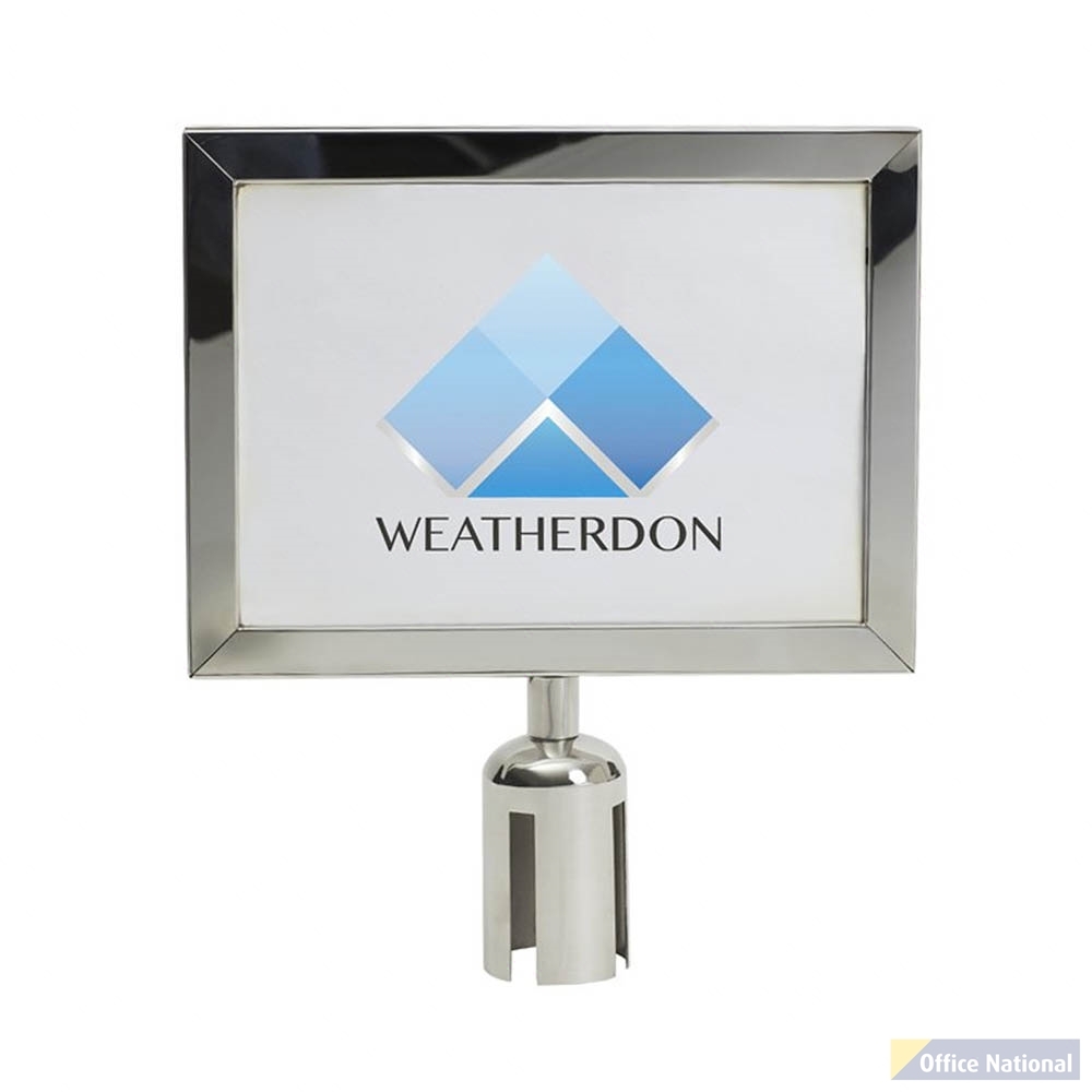 COMPASS HORIZONTAL SIGN FOR BELT BARRIER A4