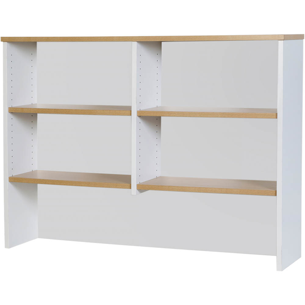 OXLEY HUTCH 1500 X 315 X 1075MM OAK/WHITE