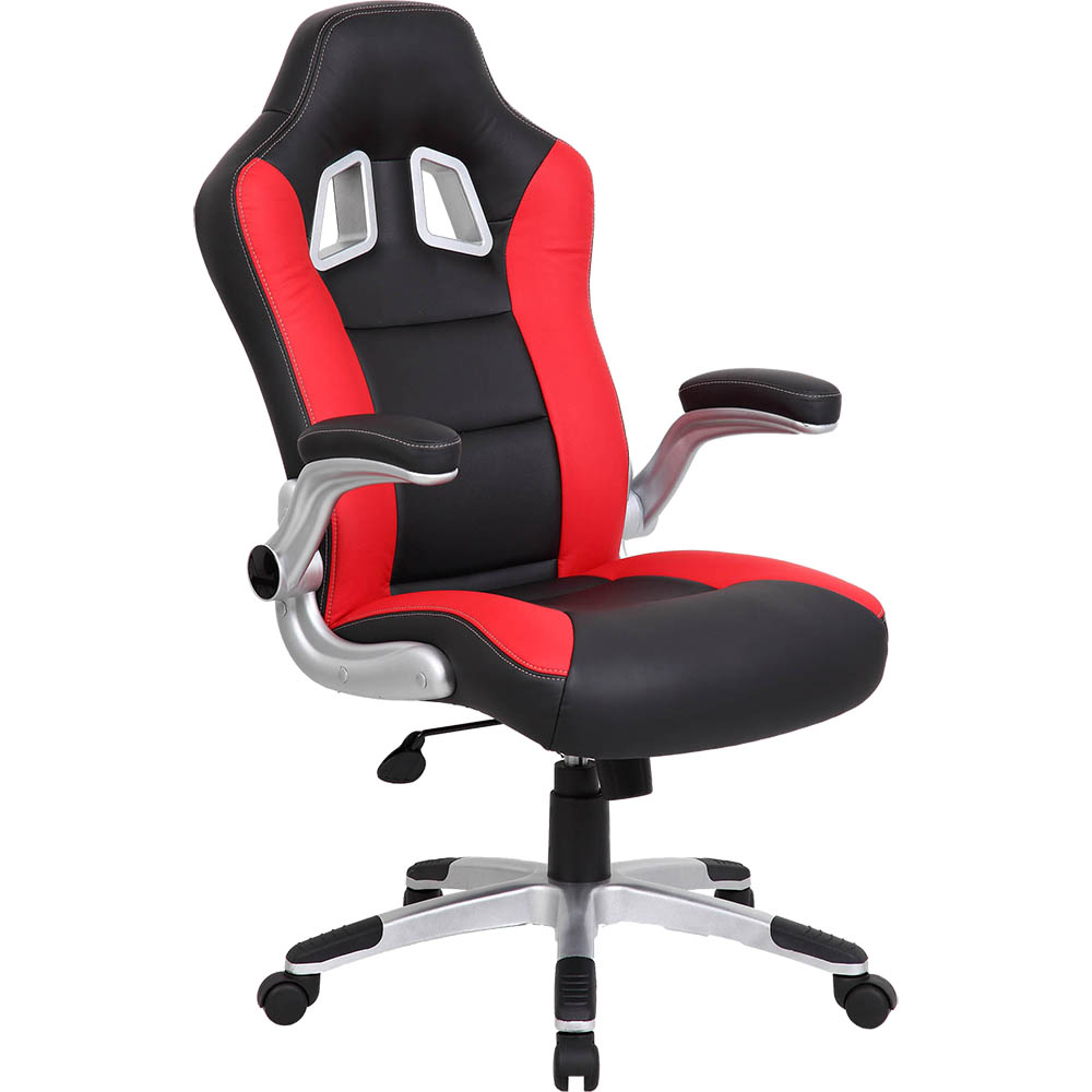 XR8 FORMULA 1 GAMING CHAIR HIGH BACK ARMS RED/BLACK