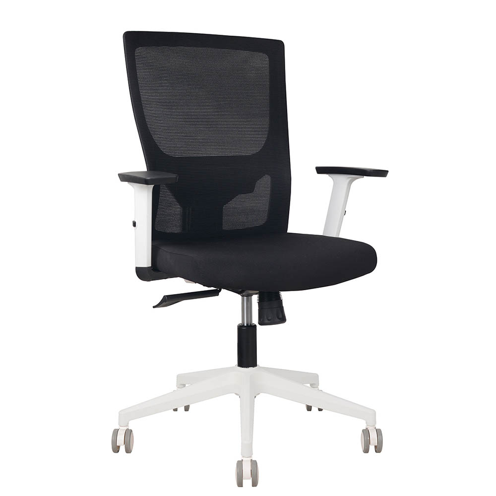 YS DESIGN ASTRO EXECUTIVE OFFICE CHAIR MESH WITH 3 LOCKING POSITIONS 495 X 1020 X 455MM BLACK