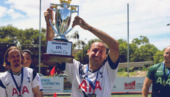Sydney OzSpurs celebrating their cup win!