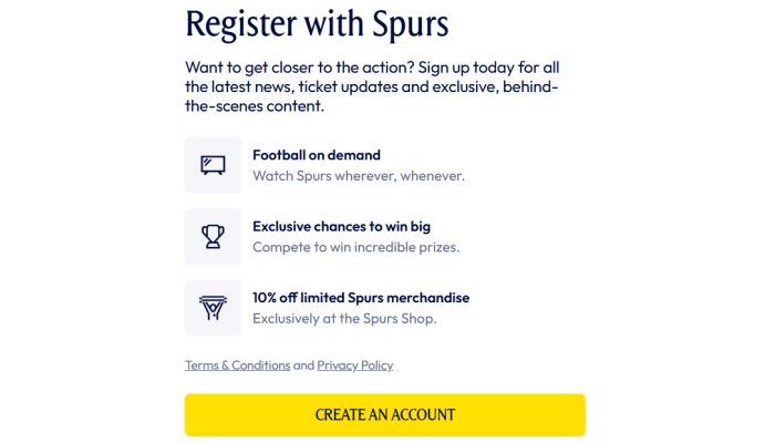 What is a Tottenham Hotspur CRN and how do I get one. - Asset in Block