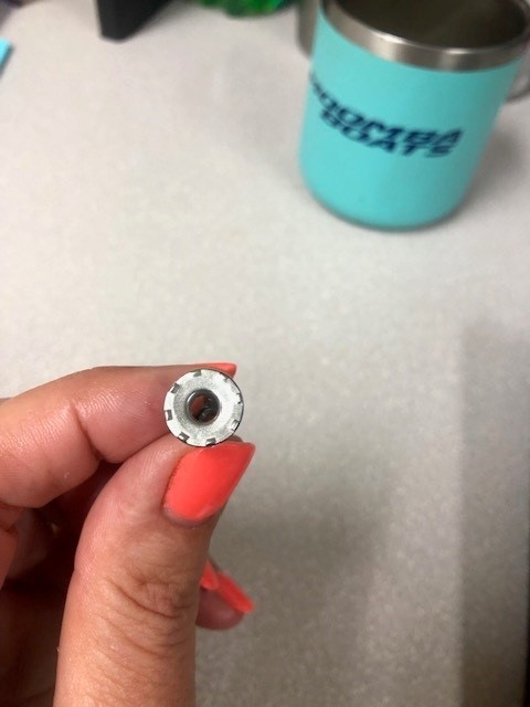 Nut, Jack, 6-32 Stainless  DISPLAY NUT