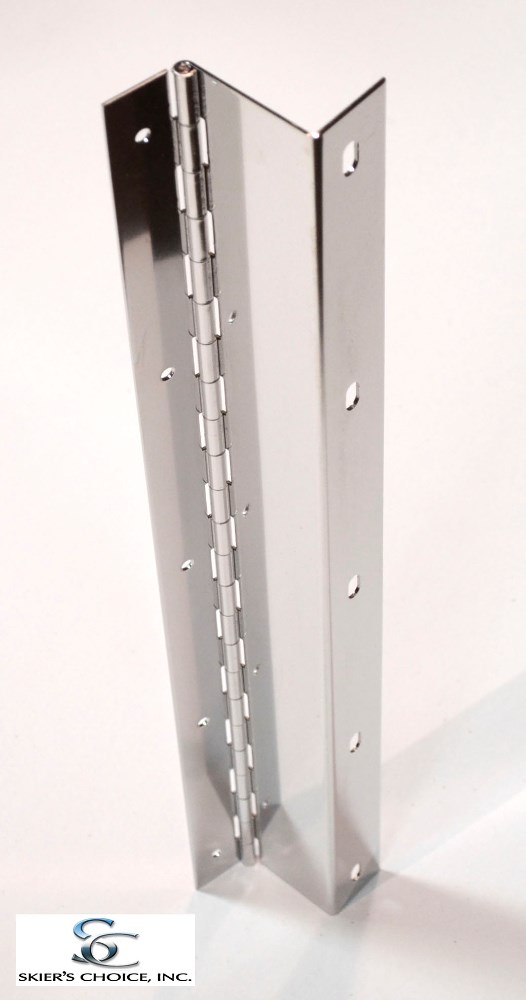 Hinge, Z Shape, 2.5\"x24\", SS