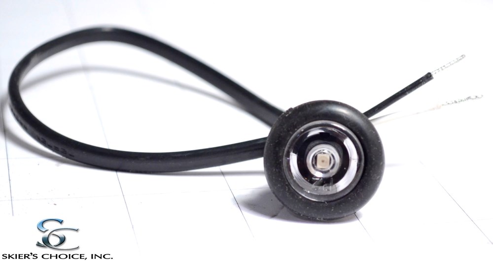 Light, LED, Push-In, 1\", Red