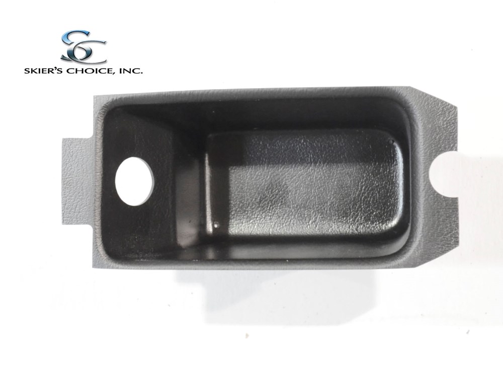 Storage tray, Black ABS