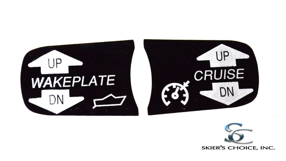 Decal, Teleflex switch Gen 2