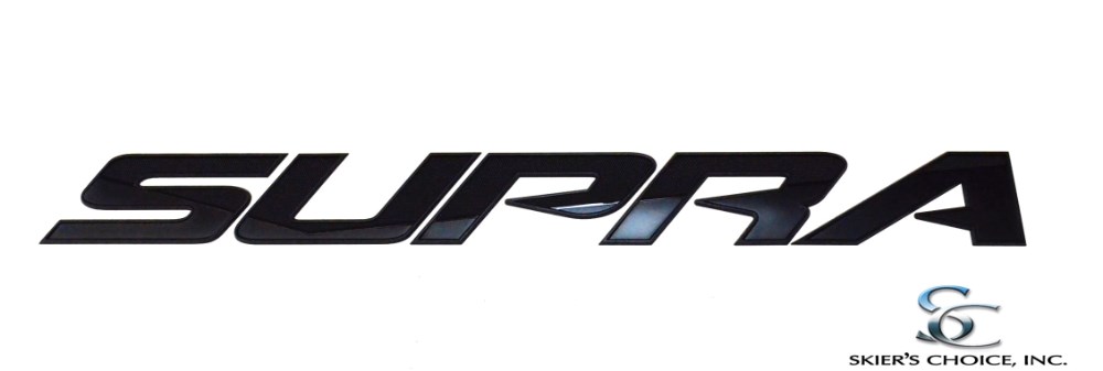 Decal, Supra, Transom, Black