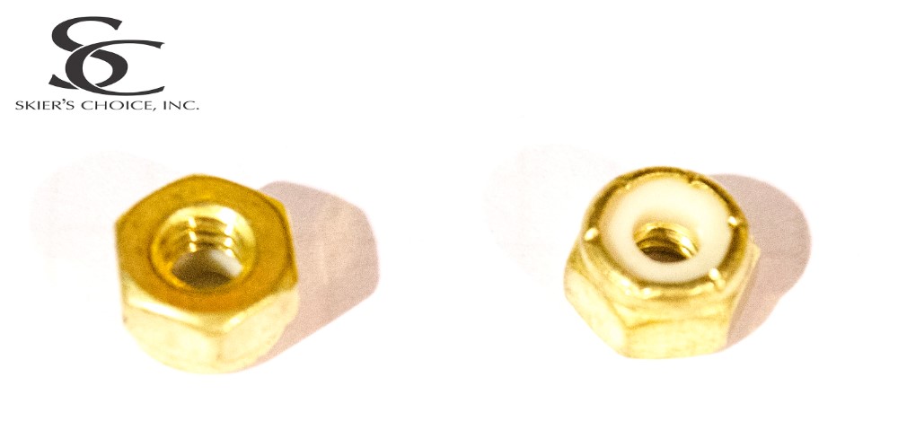 Nut, Lock, 10-24 Brass