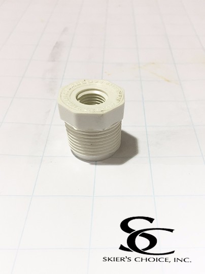 Reducer bushing, 3/4 NPT male