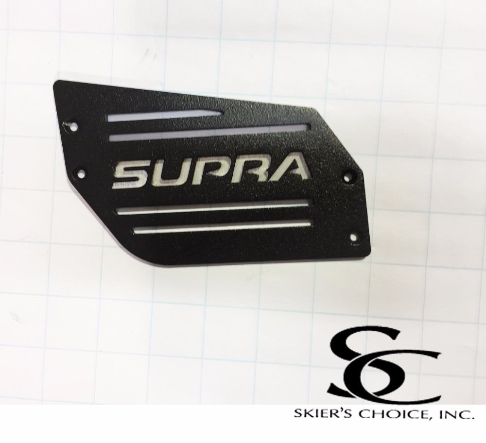 Plate, Spkr Box w/ Supra Logo!