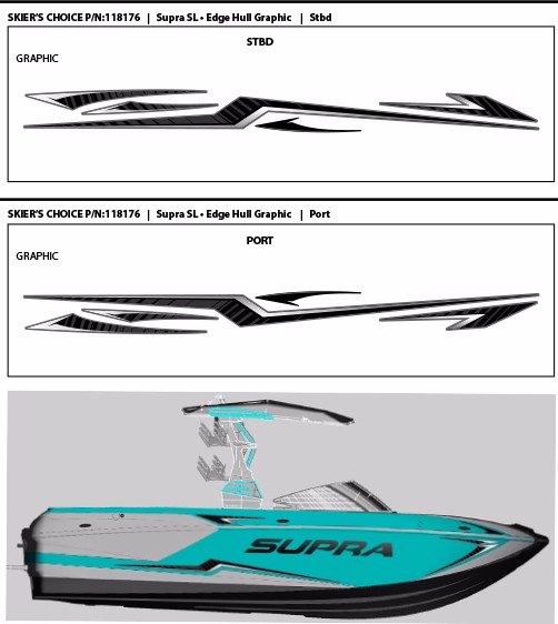 Decal, Edge, Port & Stbd, SK ~
