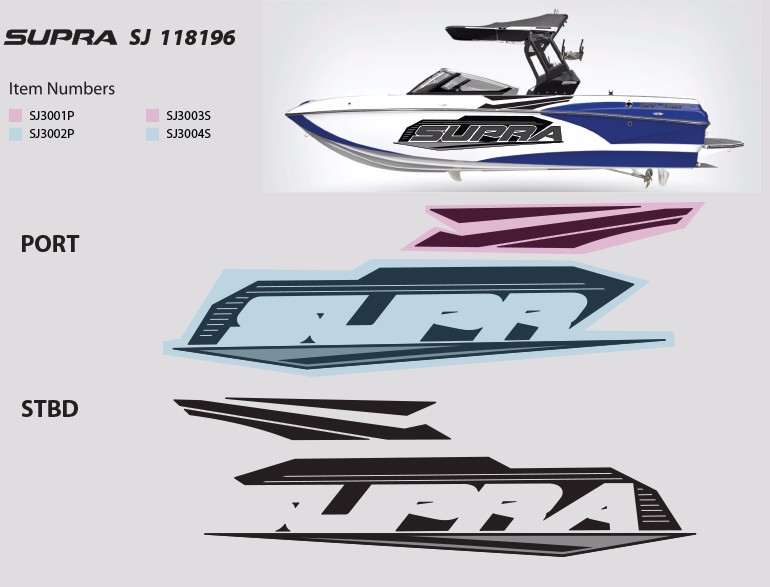 Decal, Roost, Port & Stbd, SJ