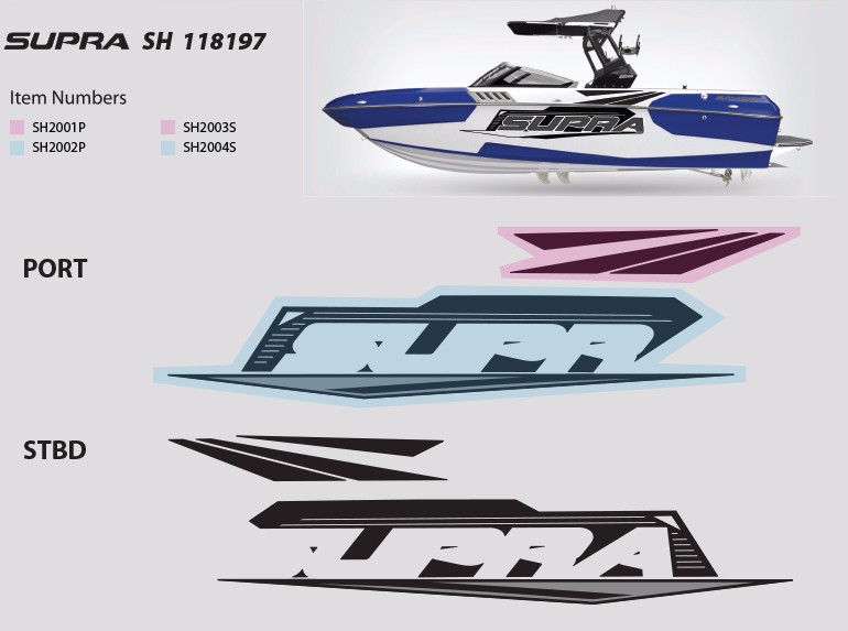 Decal, Roost, Port & Stbd, SH~