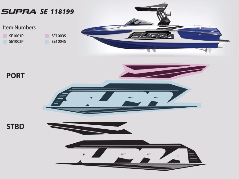 Decal, Roost, Port & Stbd,SE