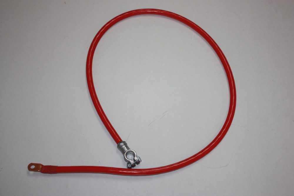 Cable, Battery, 58\" Red #2/0