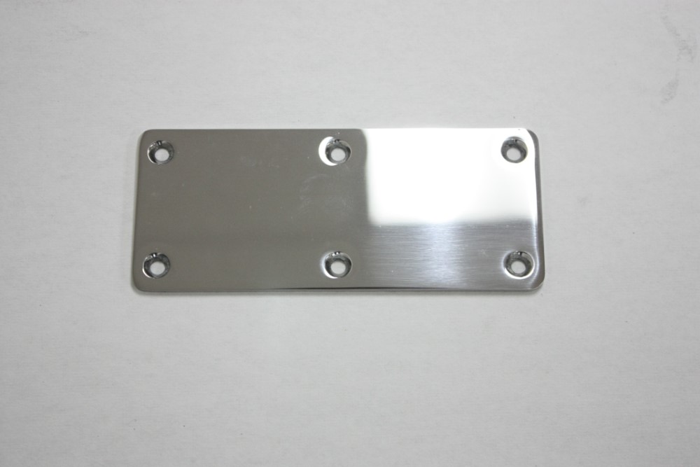 Flat Bracket, 2.5\" x 6\",10 Ga!