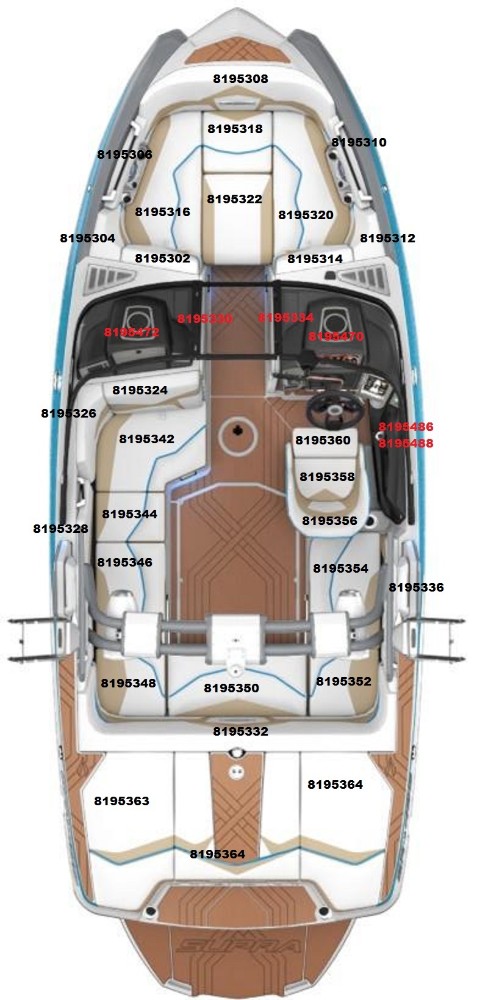 Uph Panel, Glove Box Brow