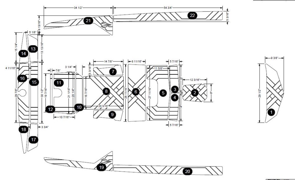 Nonskid Kit, Gunnel, SK (SL) ~