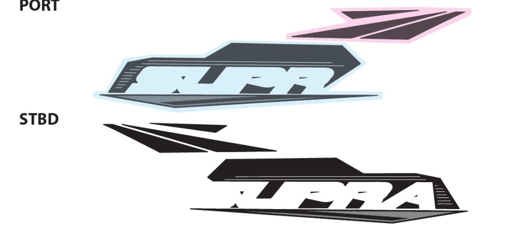 Decal, Roost, Port & Stbd, SP