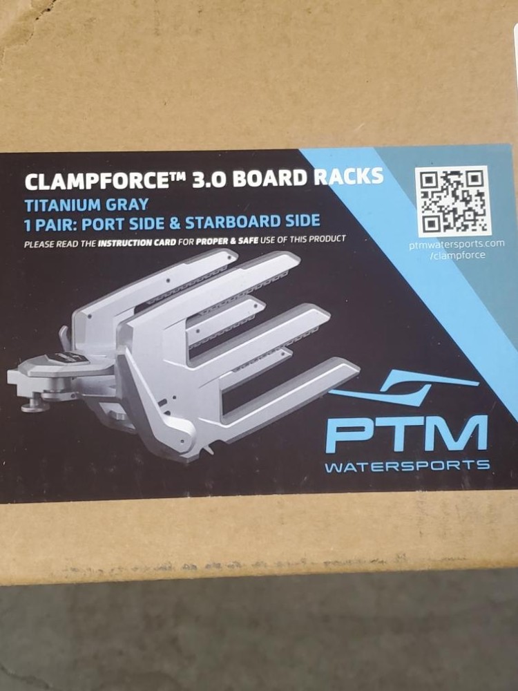 Rack, Board, Double Clamp