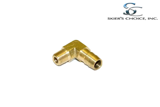 Fitting, 90 deg, 1/4 barb to