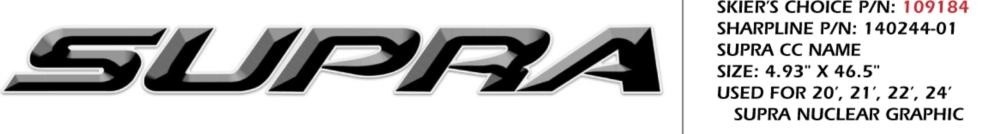 Decal, Supra, Nuclear