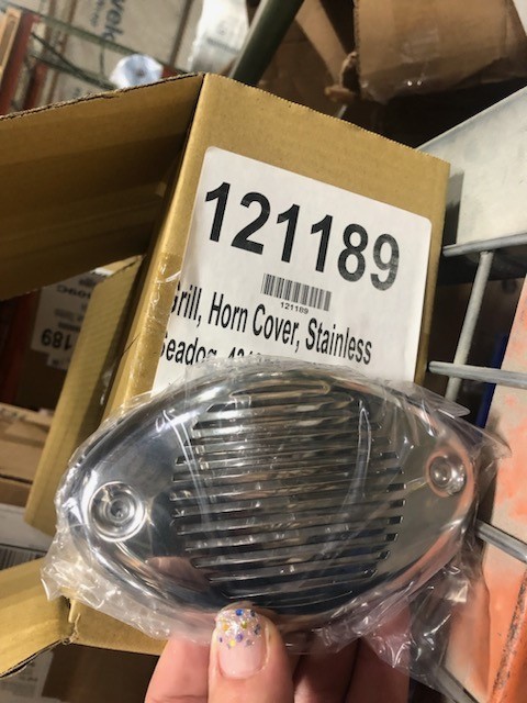 Grill, Horn Cover, Stainless