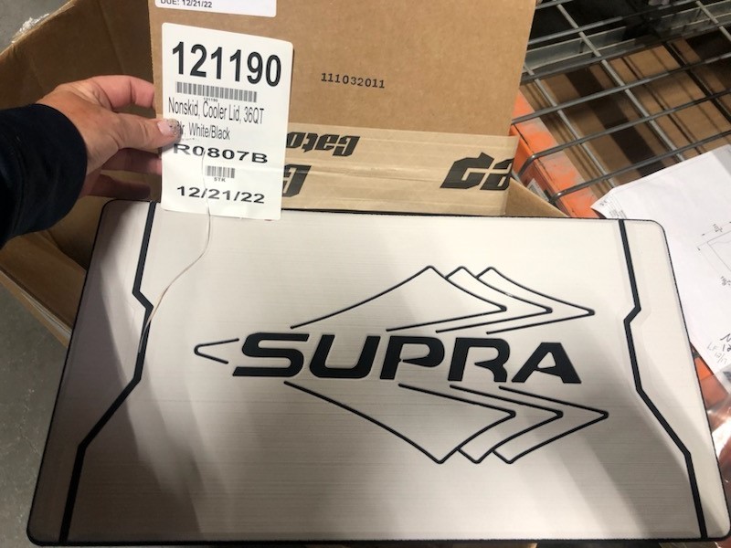 Nonskid, Cooler Lid, 36QT