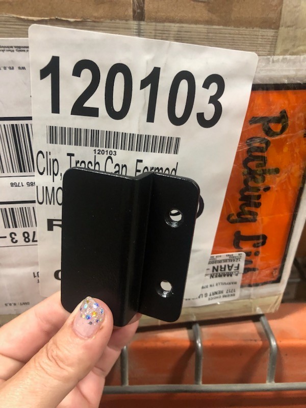 Clip, Trash Can, Formed