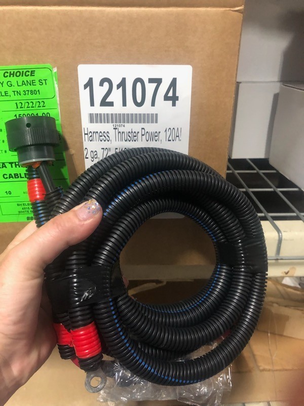 Harness, Thruster Power, 120A