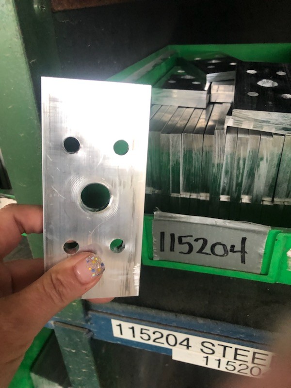 Bracket, Steering, Flat