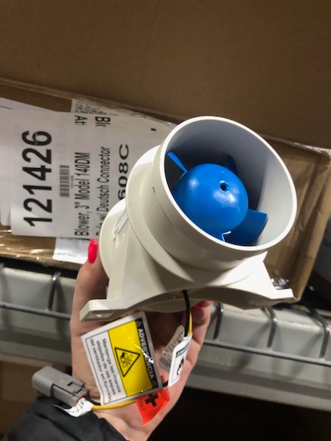 Blower, 3\" Model 140DM