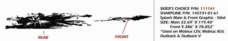 Decal, Moomba, Splatter