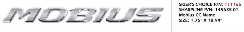 Decal, Designator, Chrome