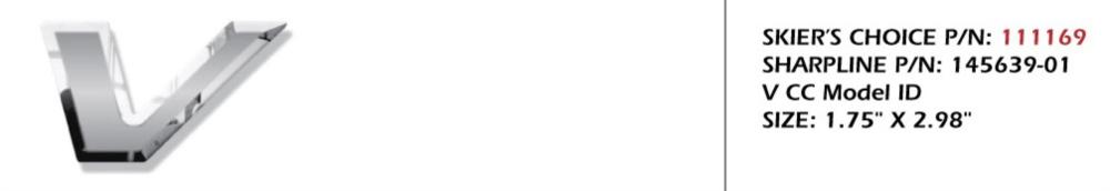 Decal, Designator, Chrome