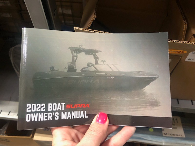 Owners Manual, Supra