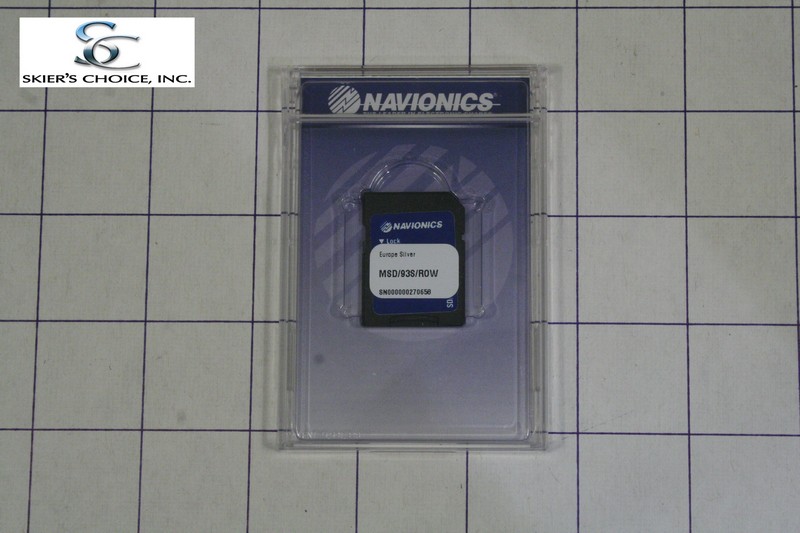 Map Card, Silver Europe