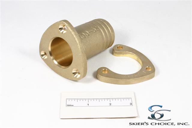 Shaft Log, Brass, Thru Hull