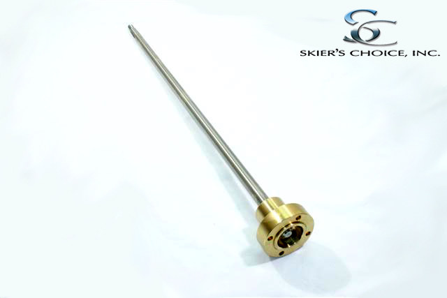 Shaft, 42\" x 1\" w/4\" coupler