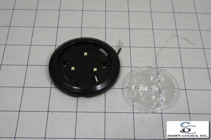 Light, LED, Round, 2.75\"White~