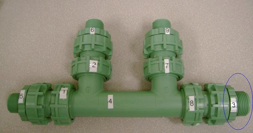 +Manifold, Ballast, 1\" Trans.