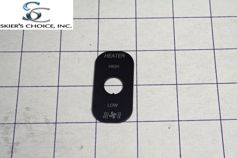+Switch Cover Acc#1 Htr HI/LO