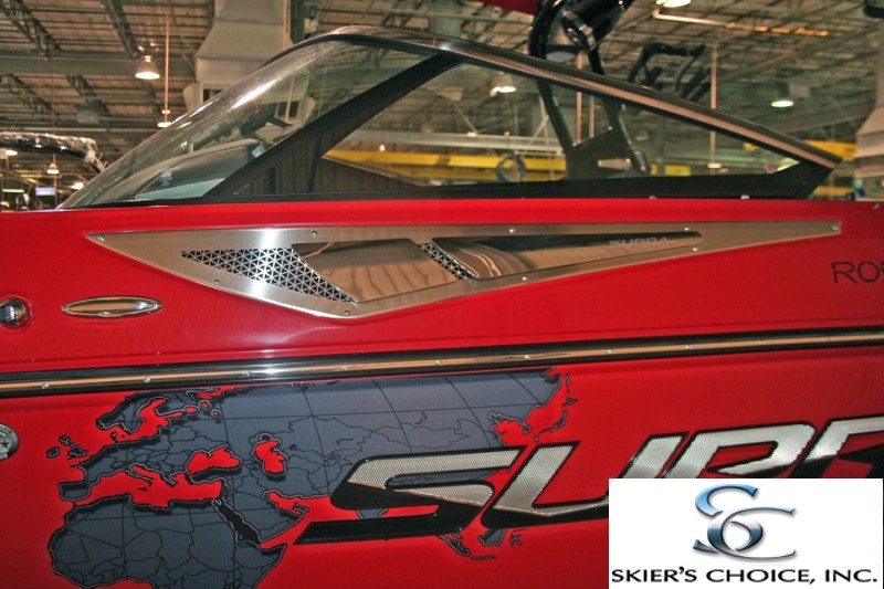 Vent Cover, Front, Port Long