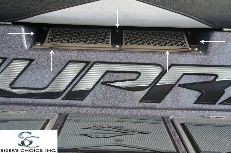 Vent Cover, Rear, Center