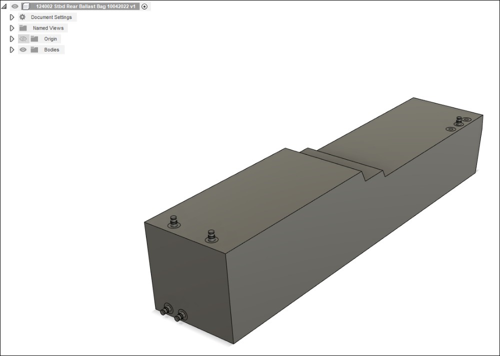 Bag, Ballast, Stbd, Oxxxx