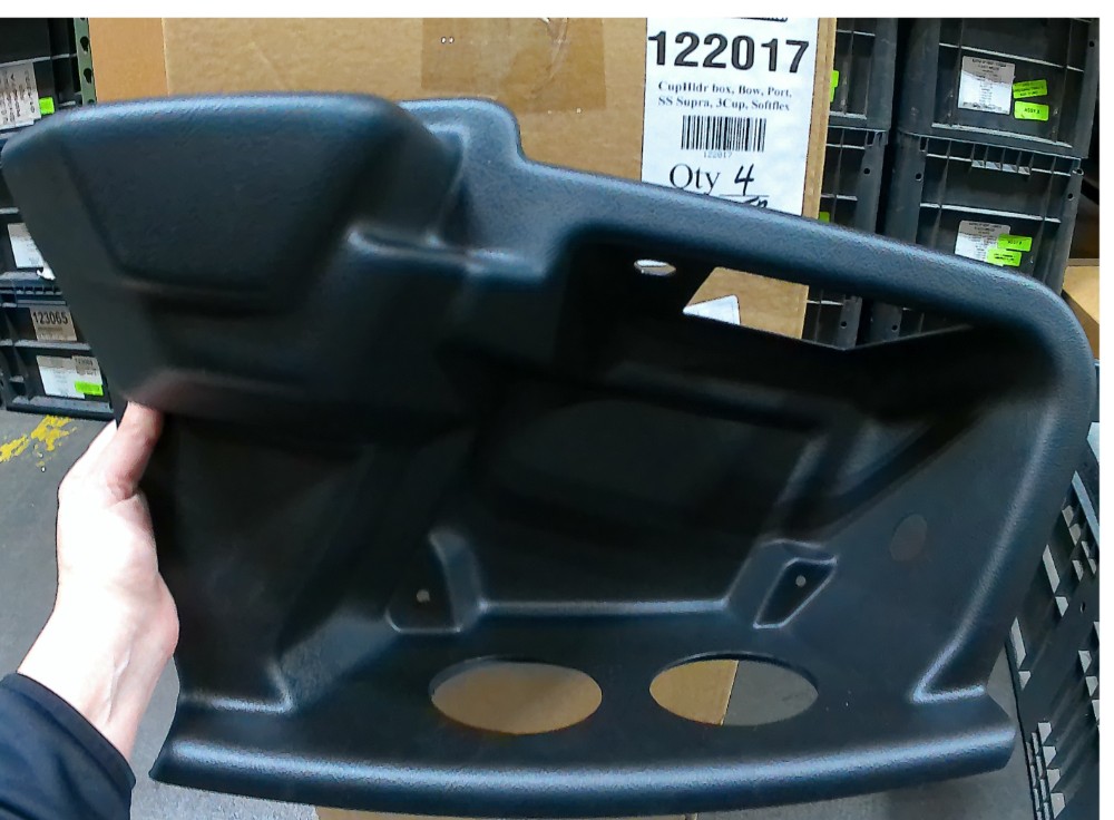 CupHldr Box, Bow, Port, SS/ST