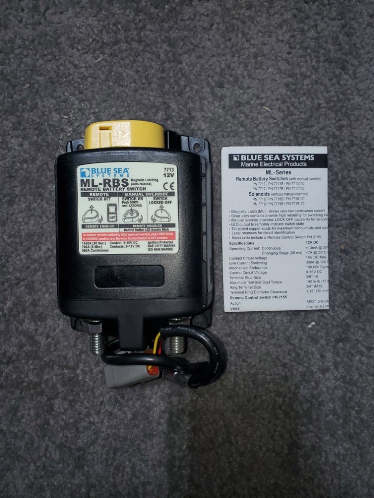 Switch, Battery - Remote