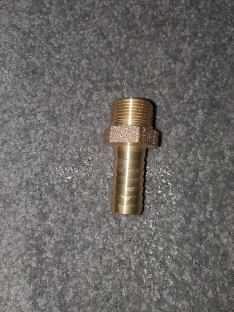 Fitting, 3/4\" MPT x 3/4\" Barb